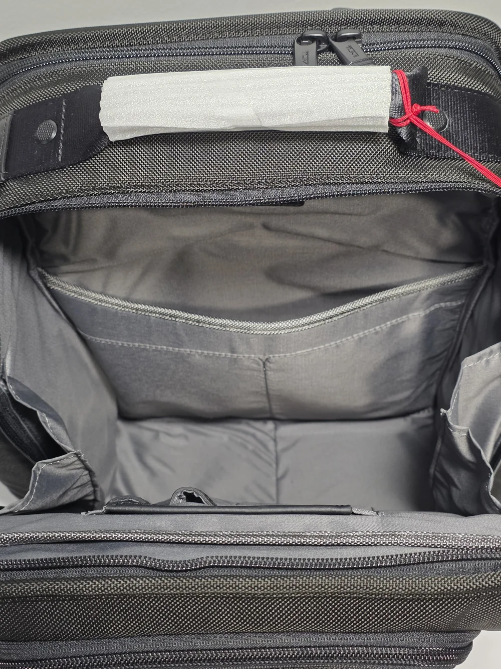 Tumi Black Tactical Nylon Backpack for Men